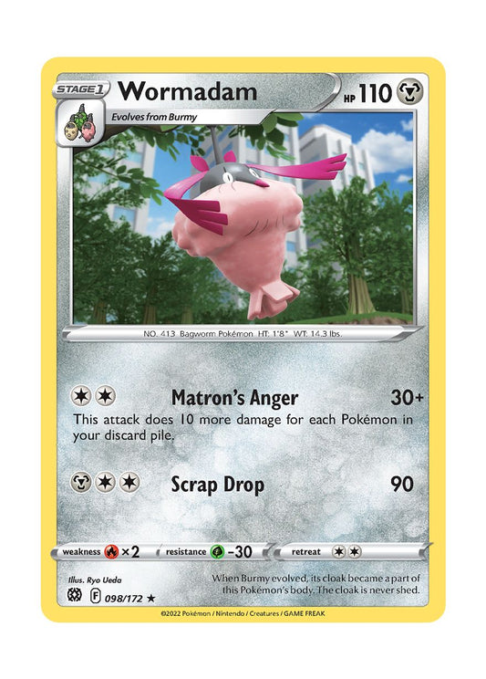 Wormadam - Reverse Holo (098/172) - Brilliant Stars