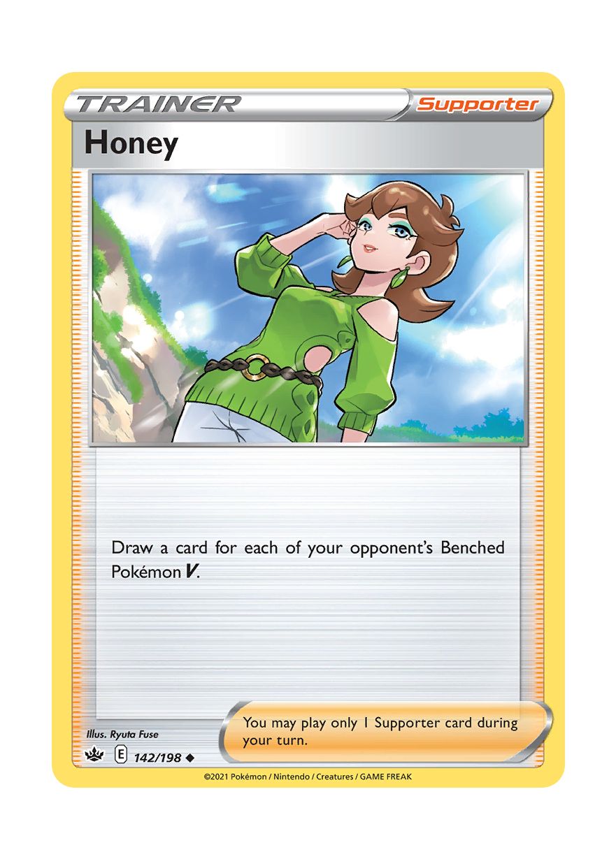 Honey - Reverse Holo (142/198) - Chilling Reign