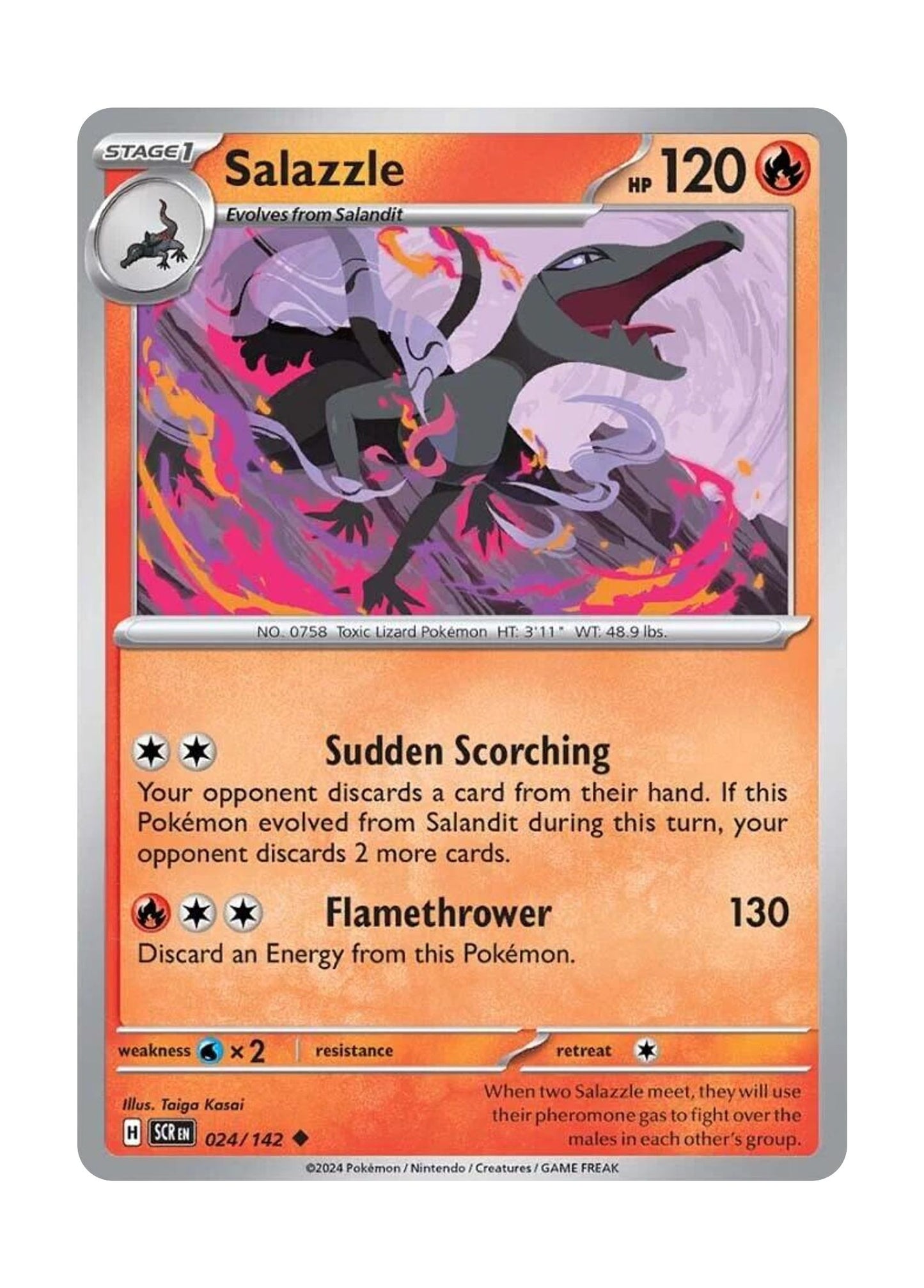 Salazzle (024/142) - Stellar Crown