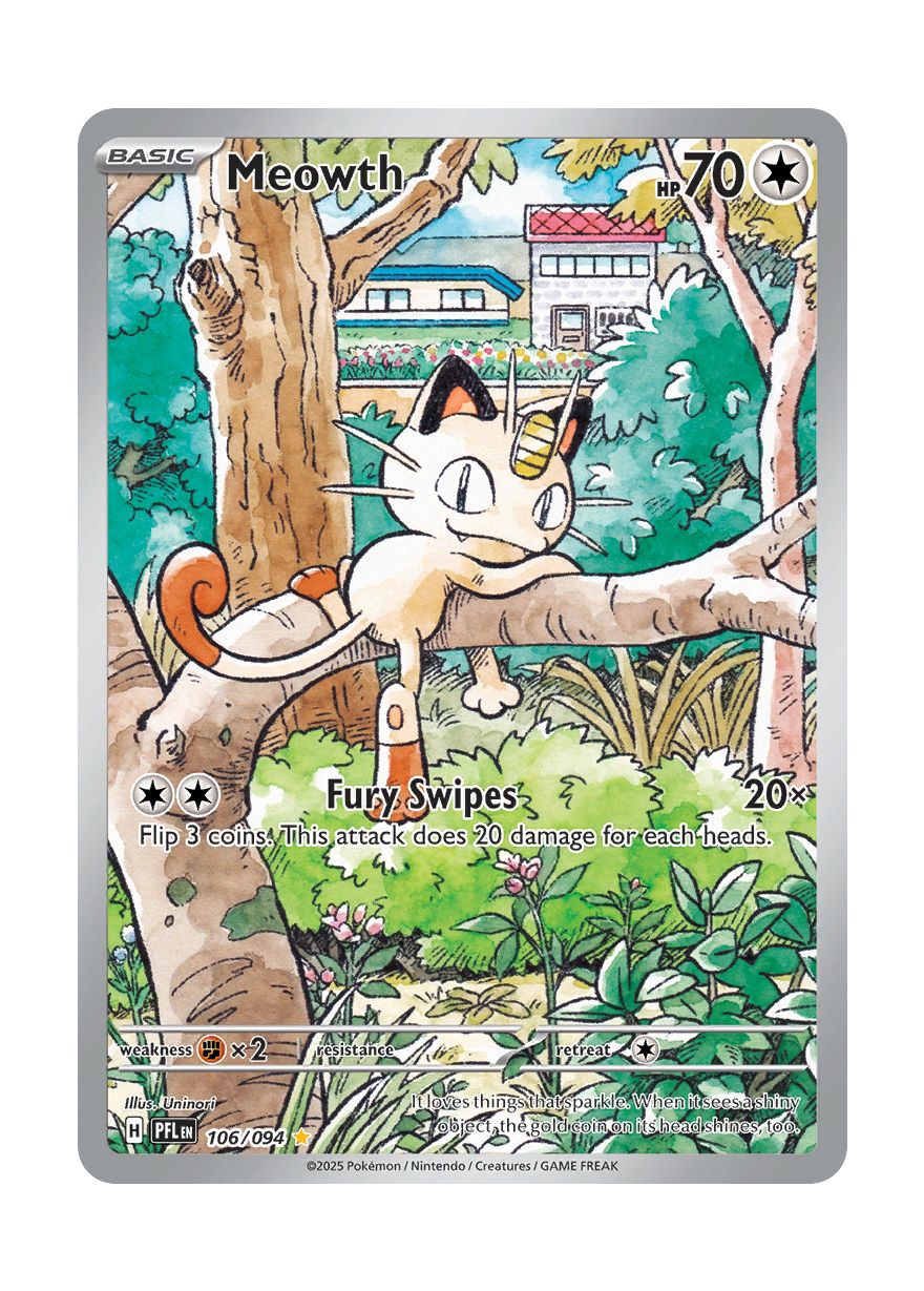 Meowth (106/94) - Phantasmal Flames