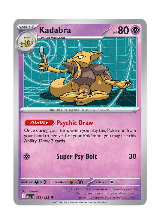 Kadabra (055/132) - Mega Evolution