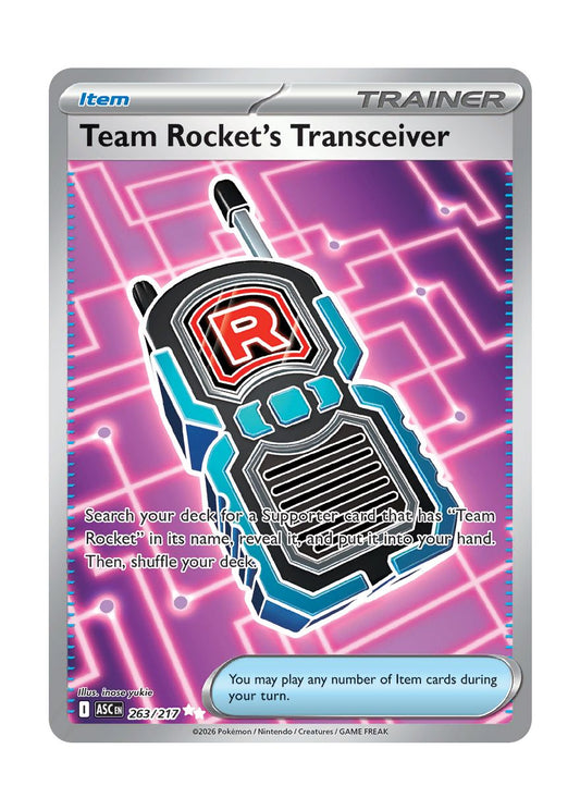 Team Rocket's Transceiver (263/217) - Ascended Heroes