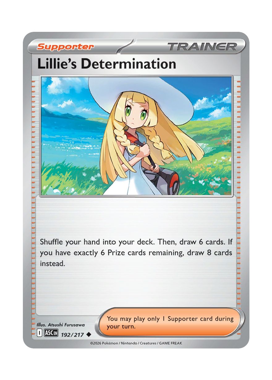 Lillie's Determination (192/217) - Ascended Heroes