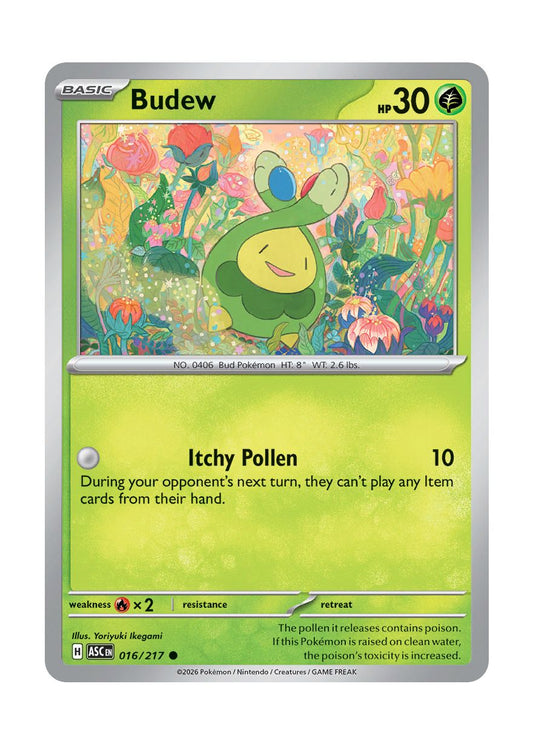 Budew (016/217) - Ascended Heroes