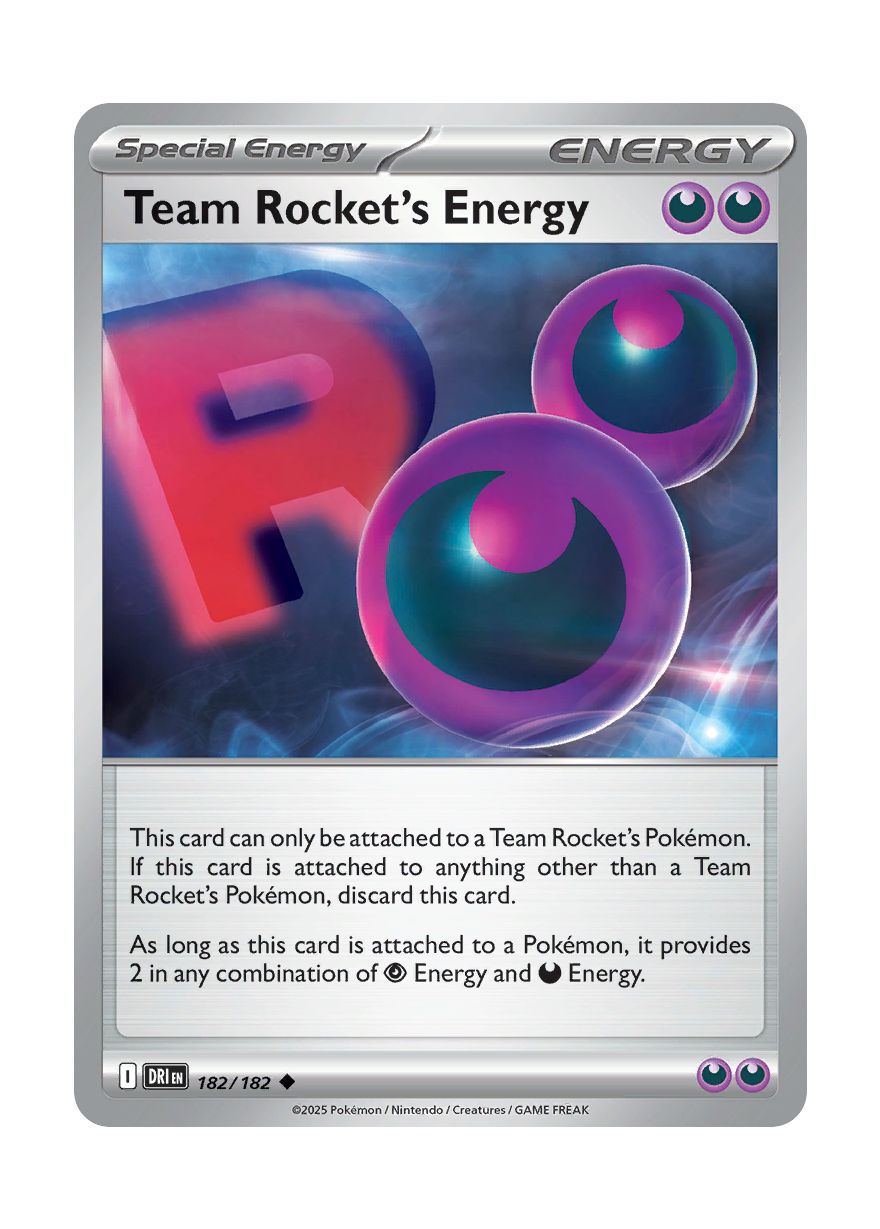 Team Rocket's Energy (182/182) - Destined Rivals