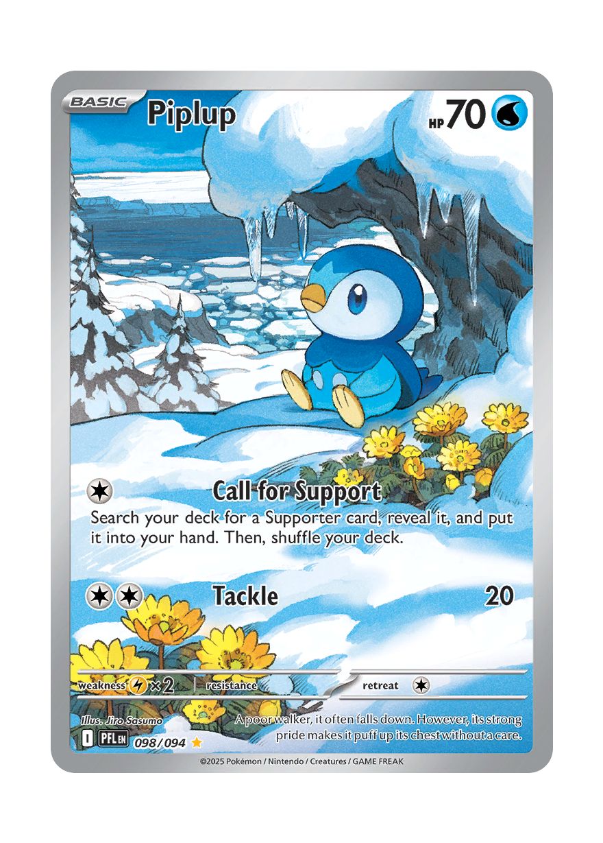 Piplup (098/94) - Phantasmal Flames