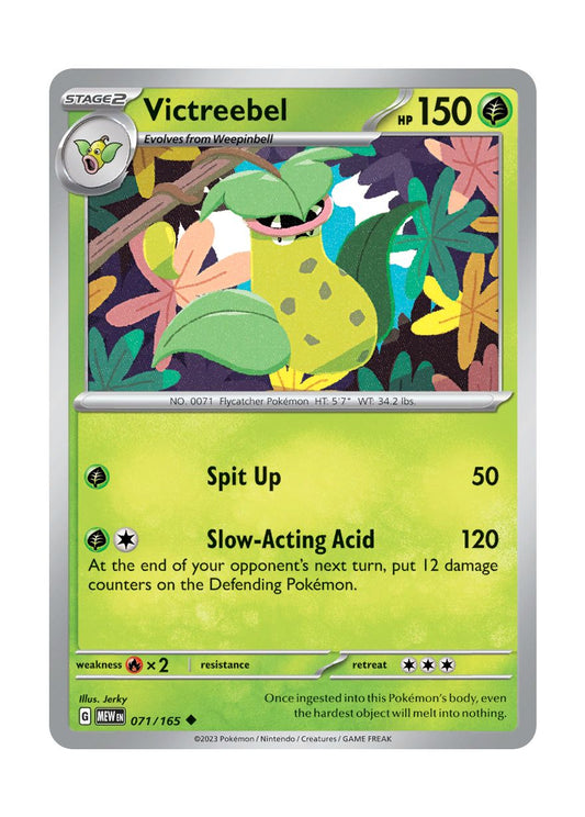 Victreebel - Reverse Holo (071/165) - 151