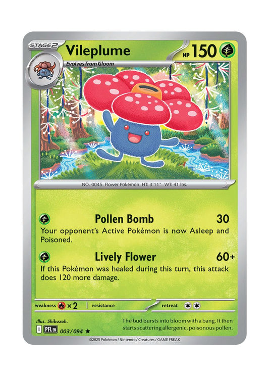 Vileplume (003/94) - Phantasmal Flames