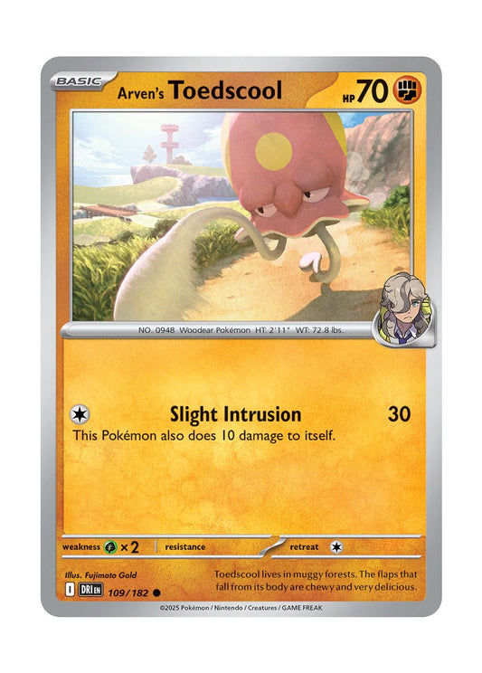 Arven's Toedscool (109/182) - Destined Rivals