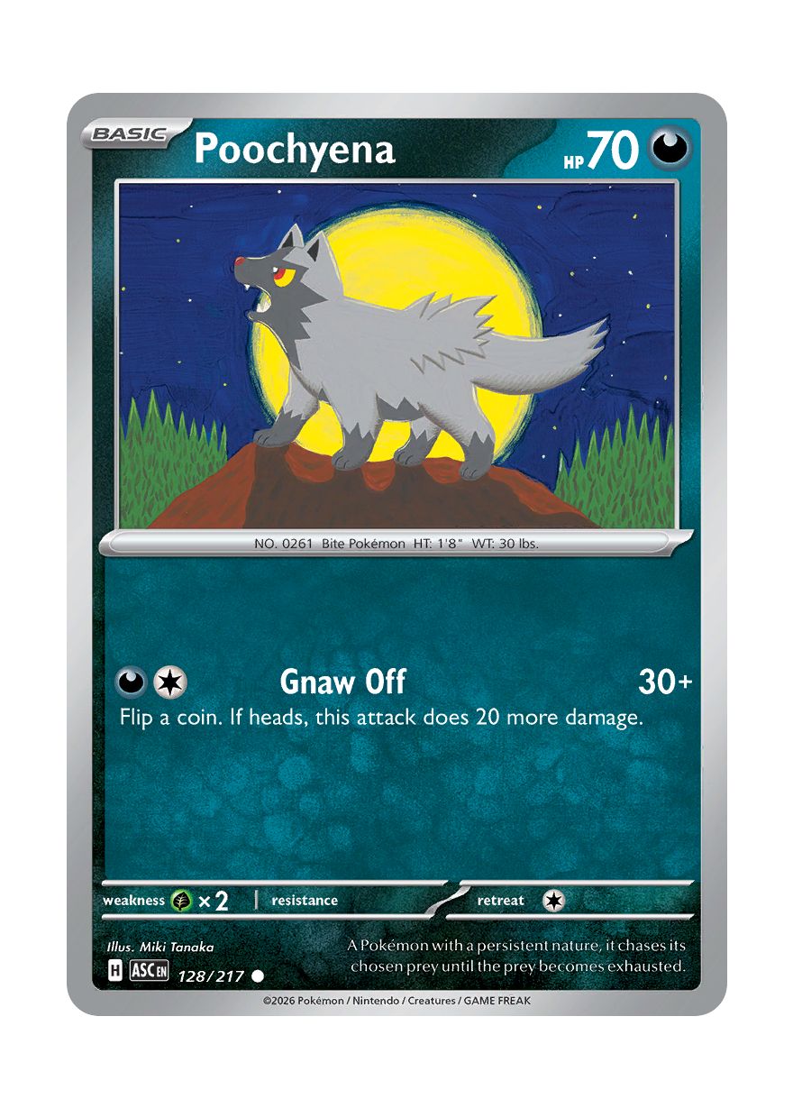 Poochyena (128/217) - Ascended Heroes