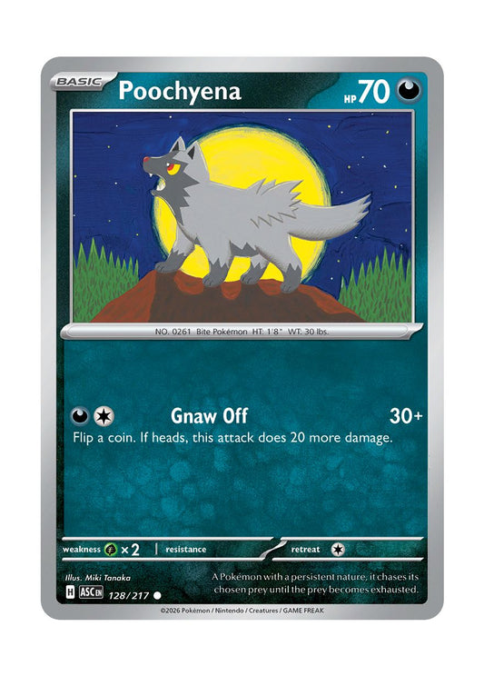 Poochyena (128/217) - Ascended Heroes