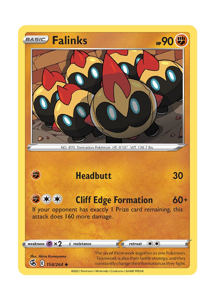 Falinks - Reverse Holo (154/264) - Fusion Strike