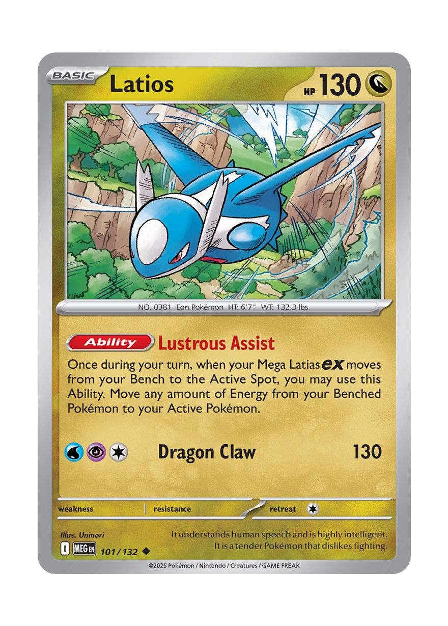 Latios (101/132) - Mega Evolution