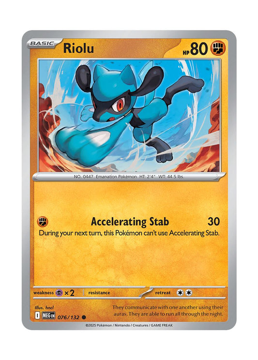 Riolu (076/132) - Mega Evolution