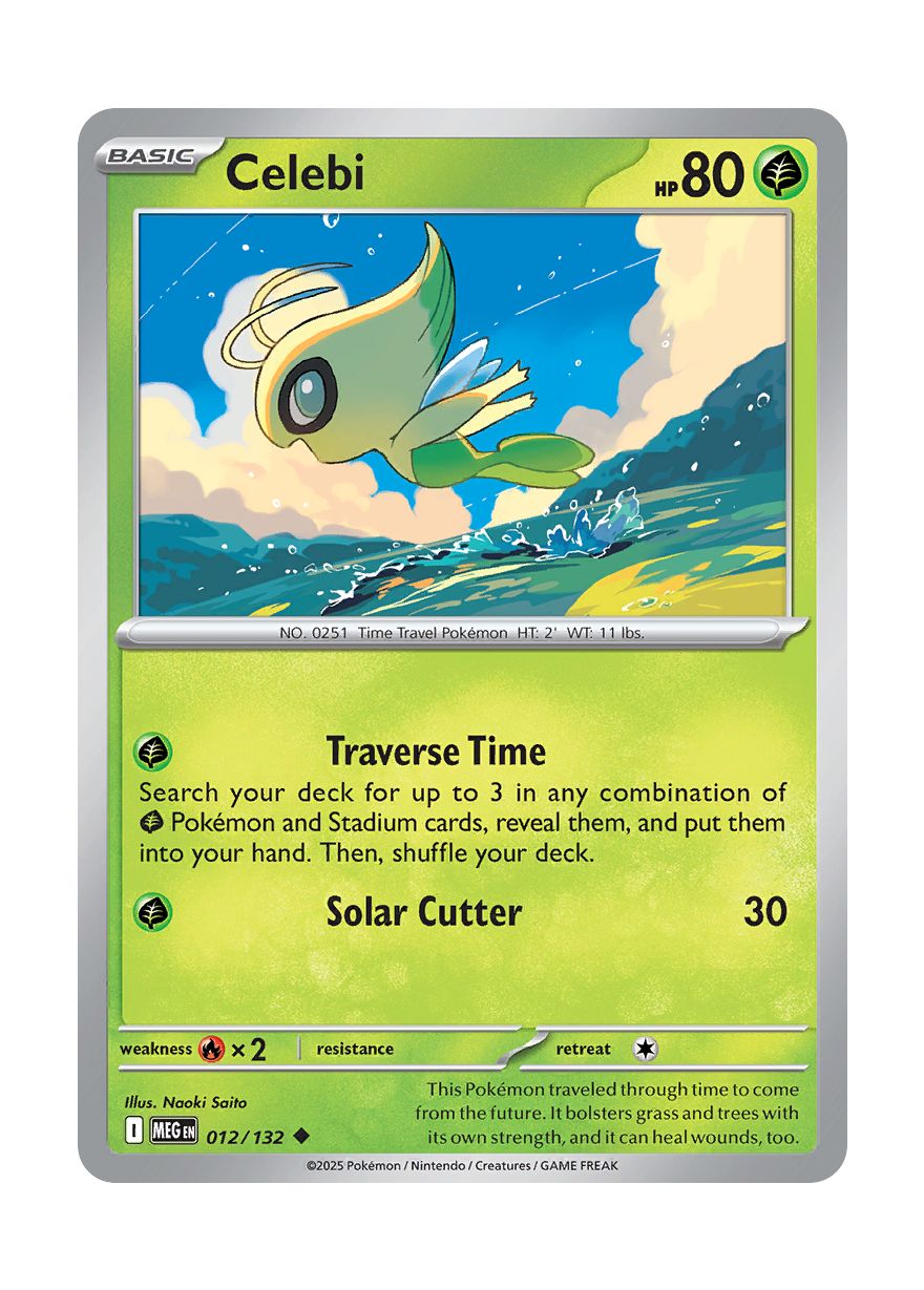Celebi (012/132) - Mega Evolution