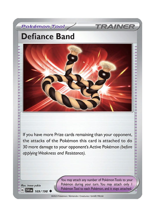 Defiance Band - Reverse Holo (169/198) - Scarlet & Violet