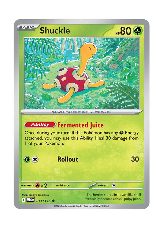 Shuckle (011/132) - Mega Evolution