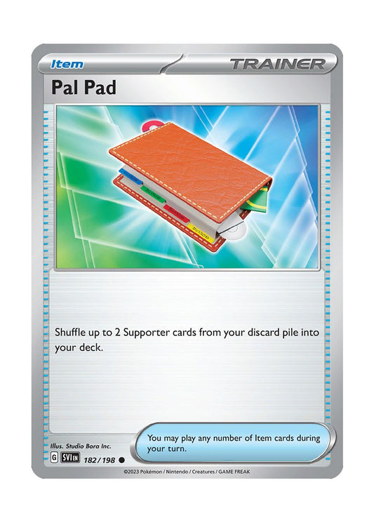 Pal Pad - Reverse Holo (182/198) - Scarlet & Violet