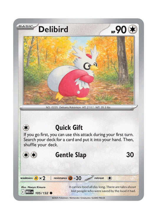 Delibird (105/132) - Mega Evolution