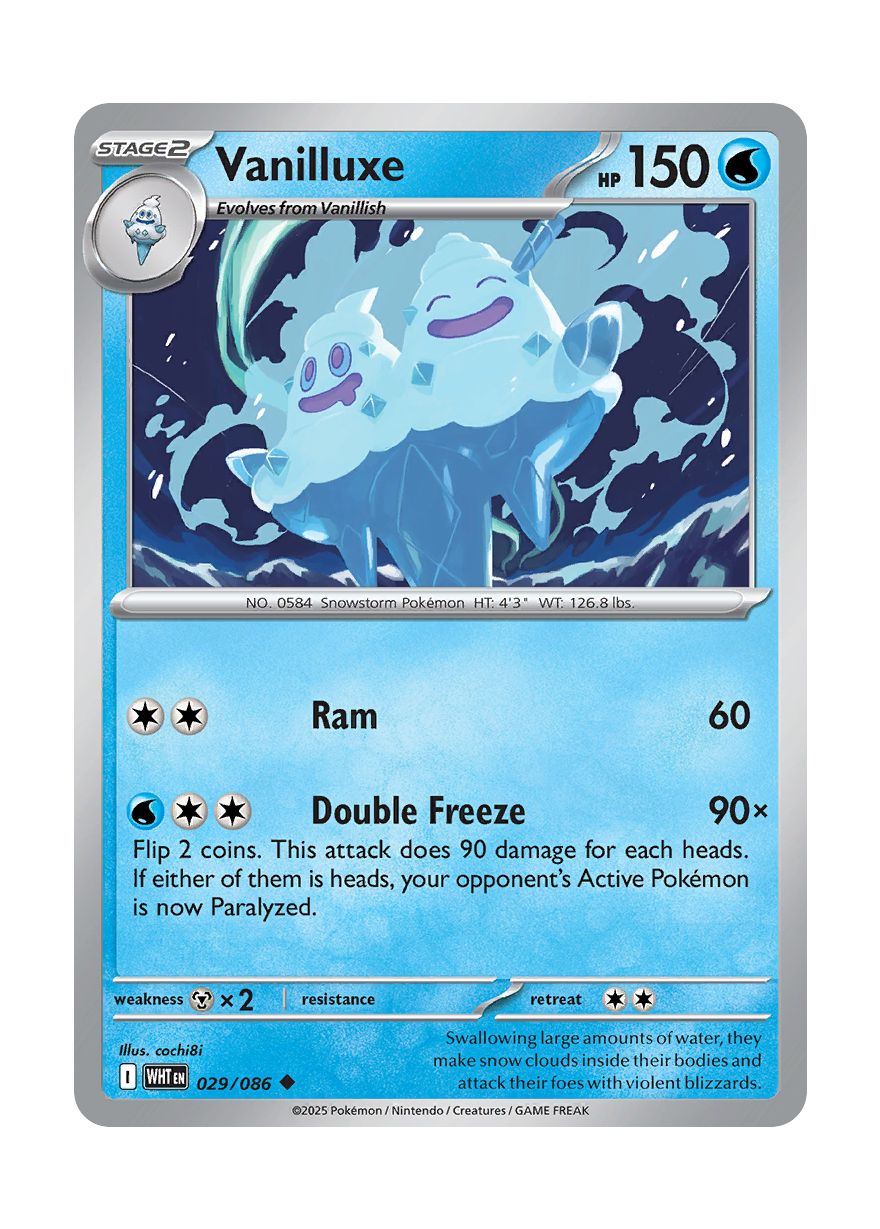 Vanilluxe (029/86) - White Flare