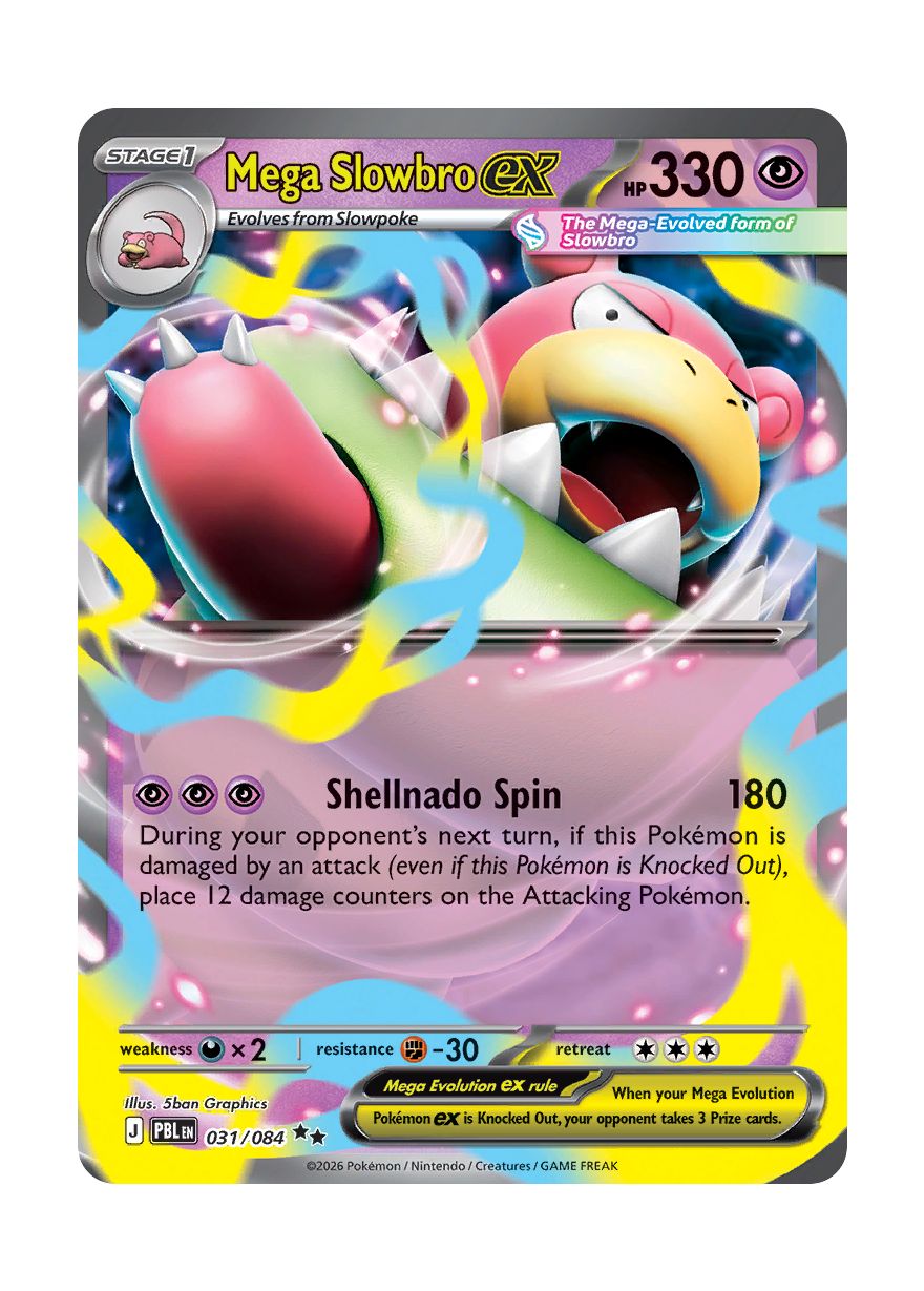 Mega Slowbro ex (031/84) - Pitch Black
