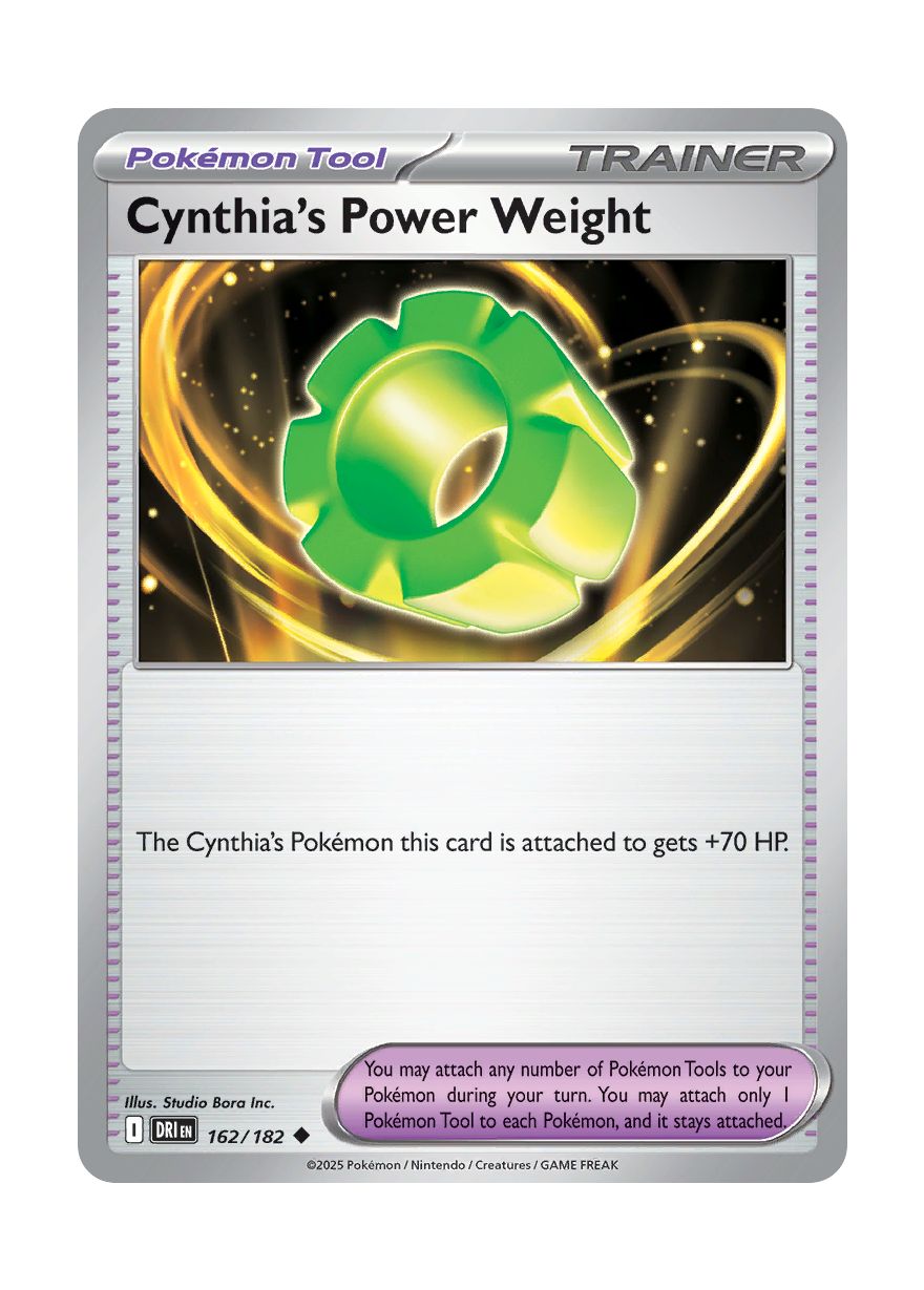 Cynthia's Power Weight (162/182) - Destined Rivals