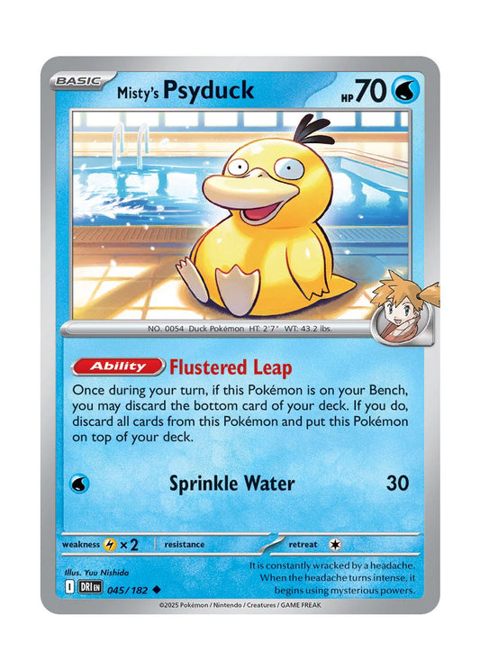 Misty's Psyduck (045/182) - Destined Rivals