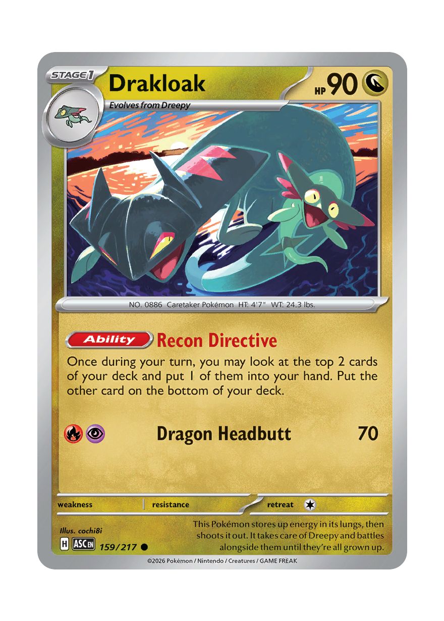 Drakloak (159/217) - Ascended Heroes