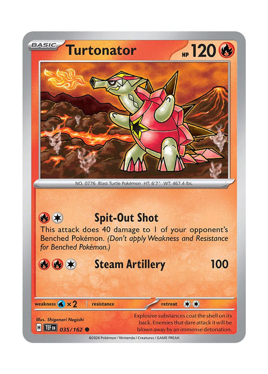 Turtonator - Reverse Holo (035/162) - Temporal Forces