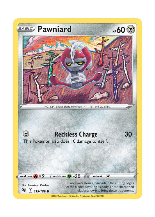 Pawniard - Reverse Holo (115/189) - Astral Radiance