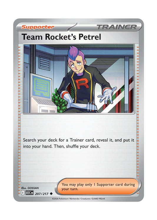 Team Rocket's Petrel (207/217) - Ascended Heroes