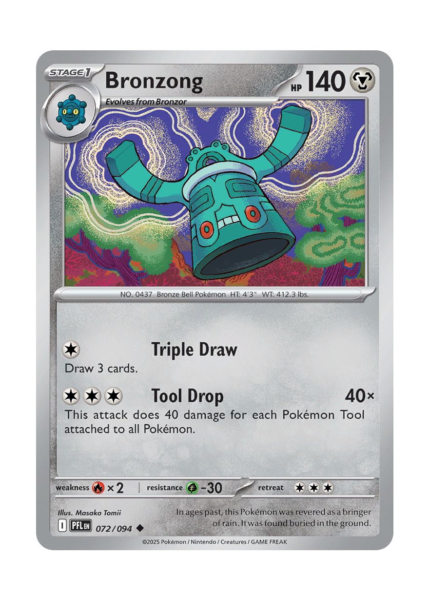 Bronzong (072/94) - Phantasmal Flames