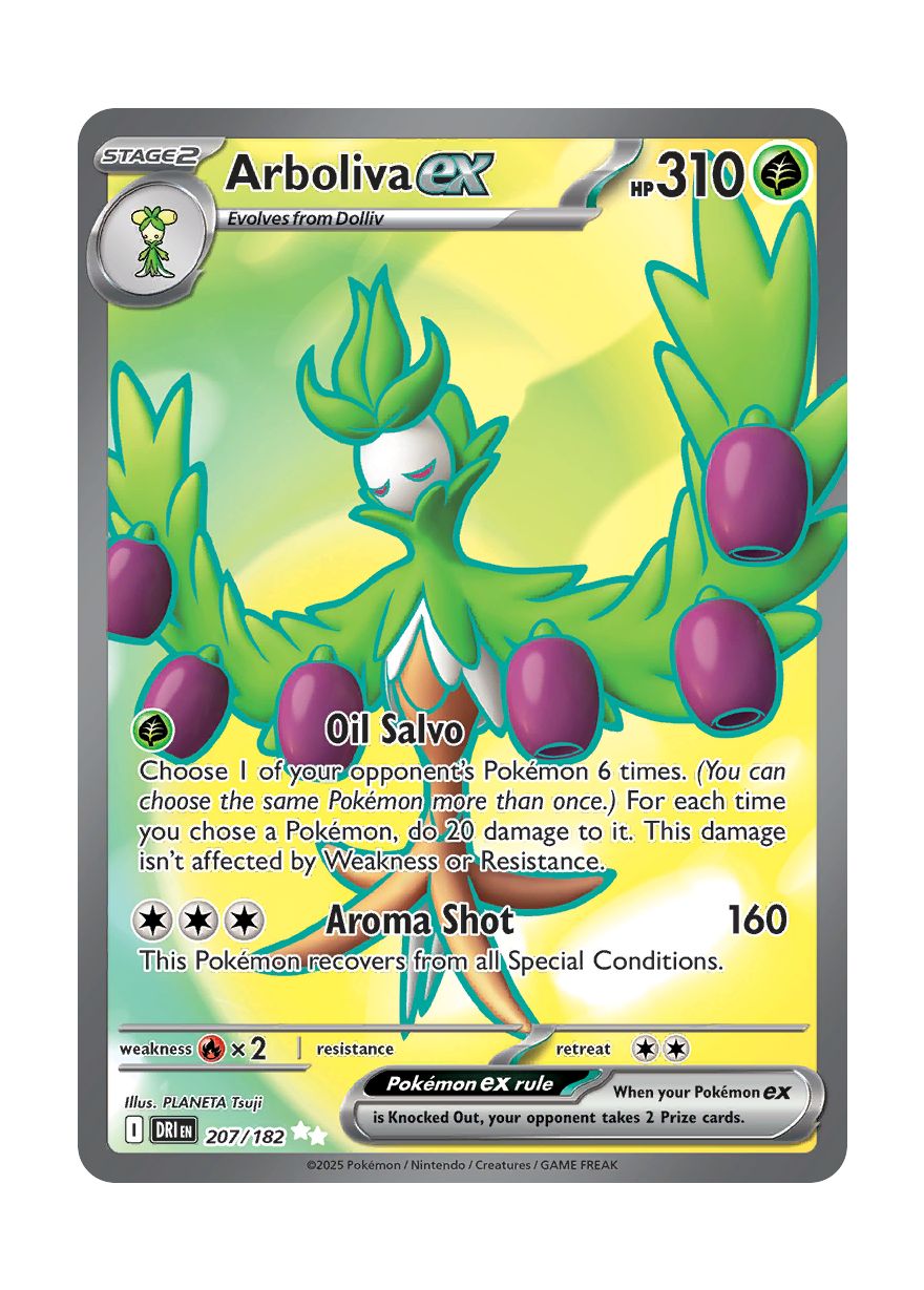 Arboliva ex (207/182) - Destined Rivals