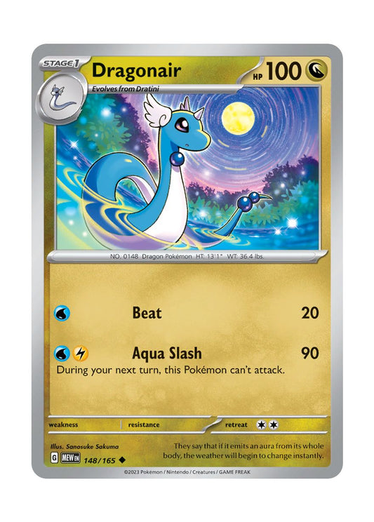 Dragonair - Reverse Holo (148/165) - 151