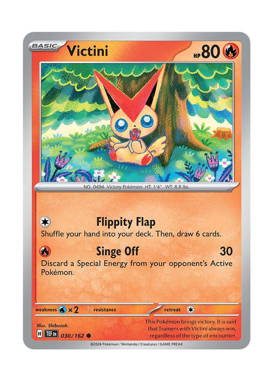 Victini - Reverse Holo (030/162) - Temporal Forces