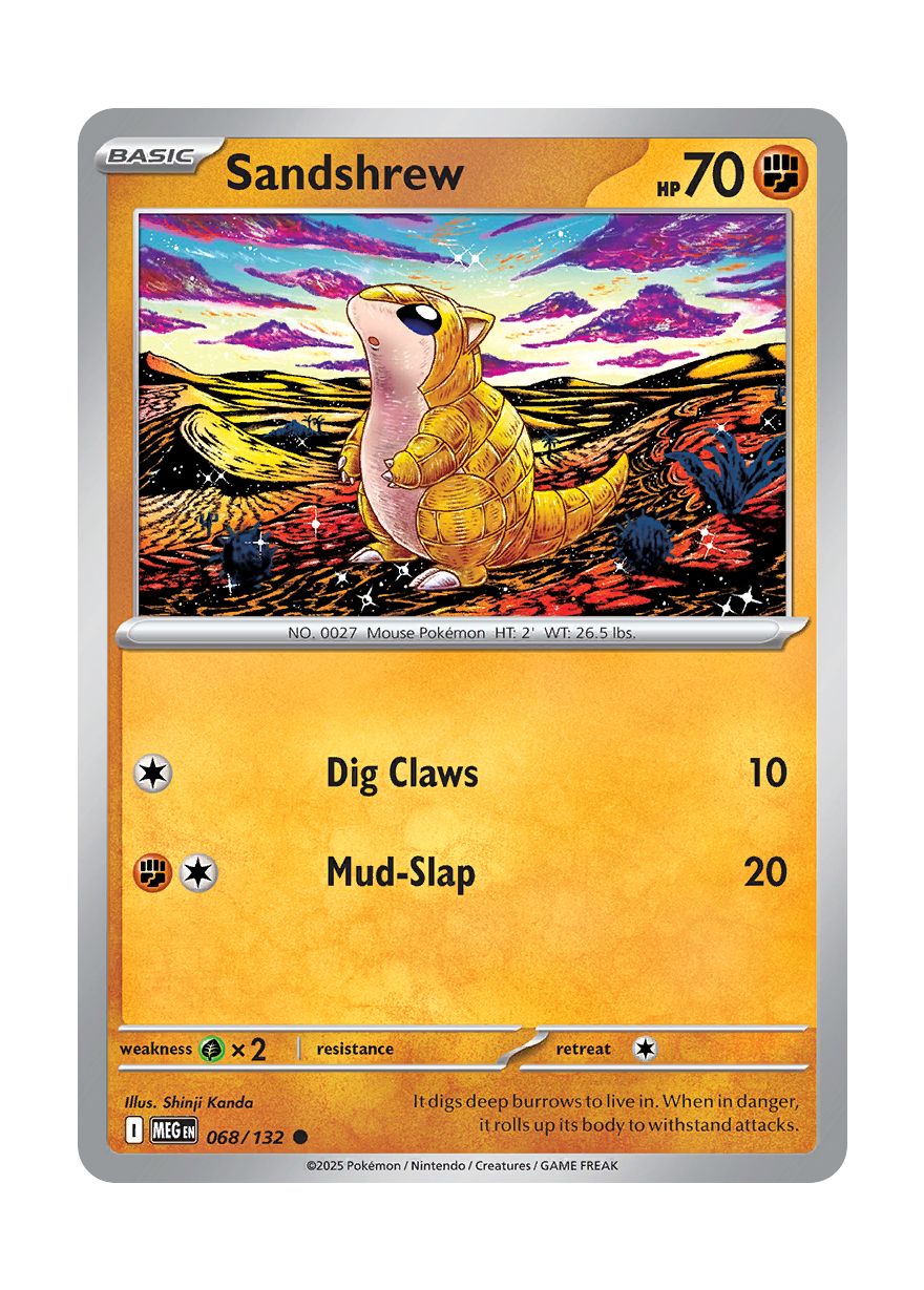 Sandshrew (068/132) - Mega Evolution
