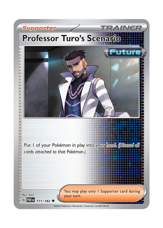 Professor Turo's Scenario - Reverse Holo (171/182) - Paradox Rift