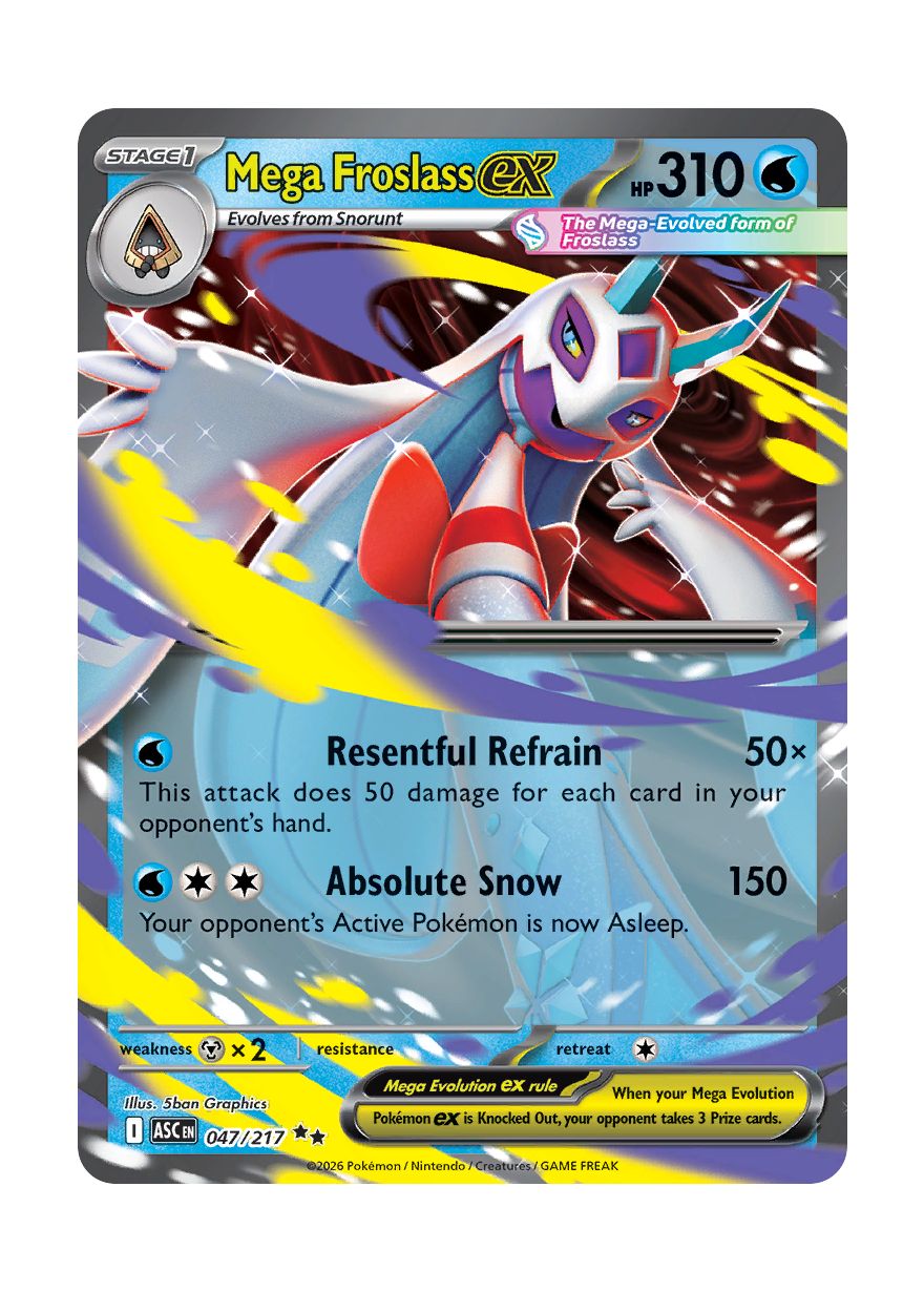 Mega Froslass ex (047/217) - Ascended Heroes