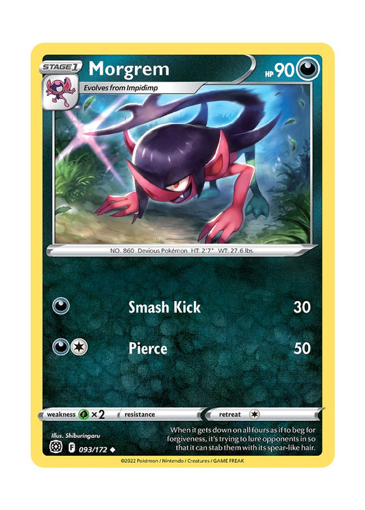 Morgrem - Reverse Holo (093/172) - Brilliant Stars