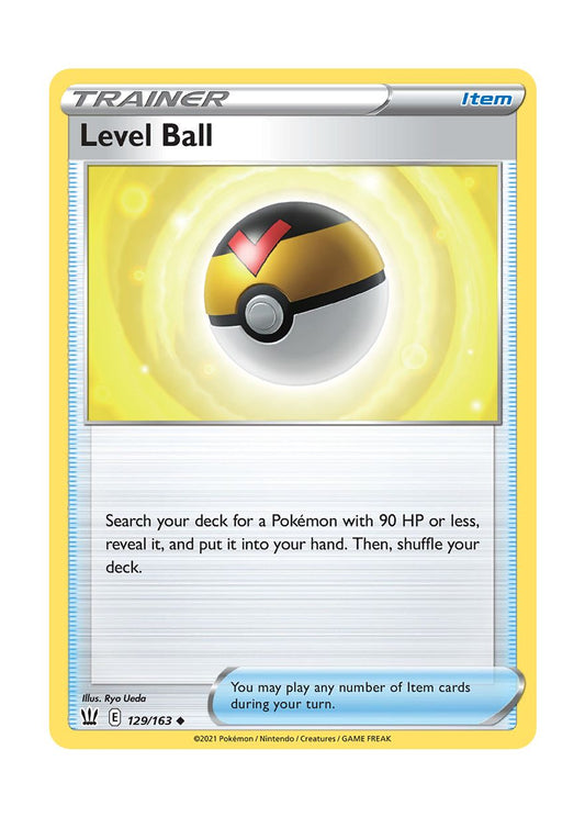 Level Ball - Reverse Holo (129/163) - Battle Styles
