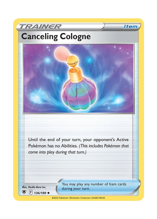 Canceling Cologne - Reverse Holo (136/189) - Astral Radiance