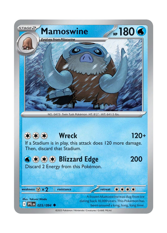 Mamoswine (025/94) - Phantasmal Flames