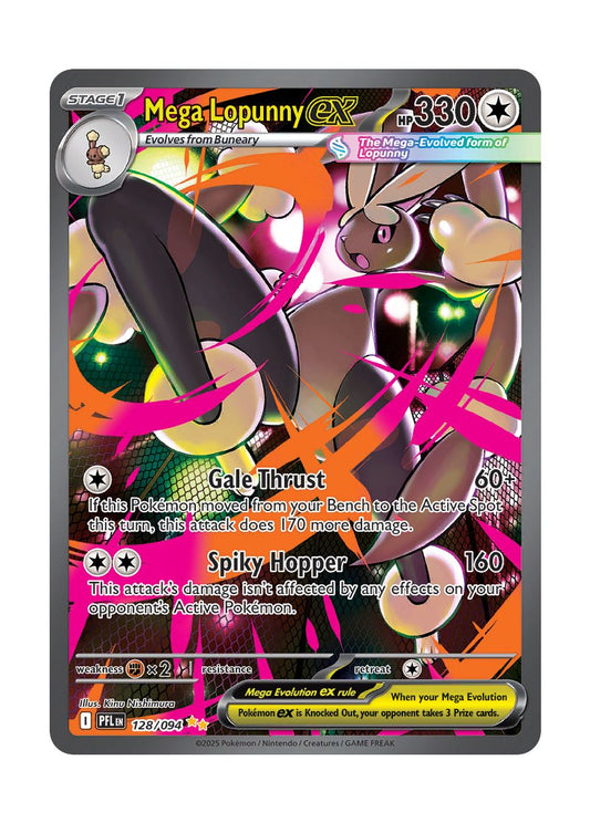 Mega Lopunny ex (128/94) - Phantasmal Flames