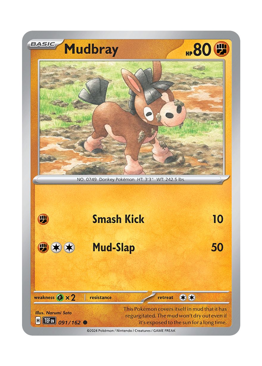 Mudbray - Reverse Holo (091/162) - Temporal Forces