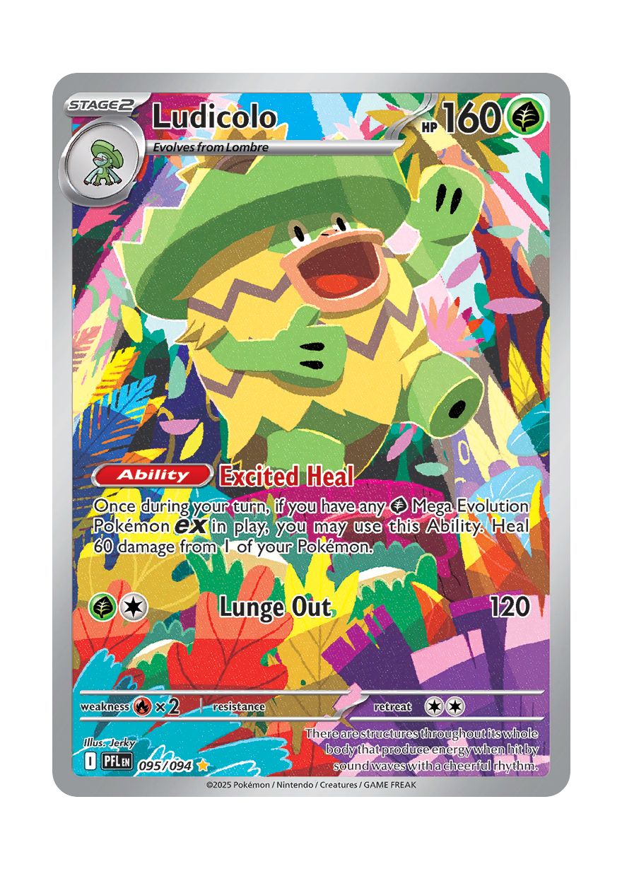Ludicolo (095/94) - Phantasmal Flames