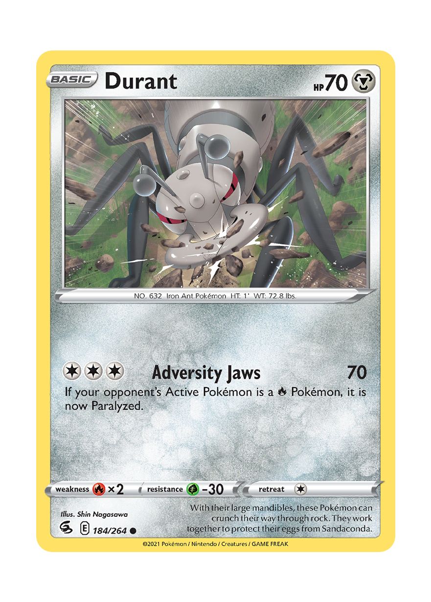 Durant - Reverse Holo (184/264) - Fusion Strike