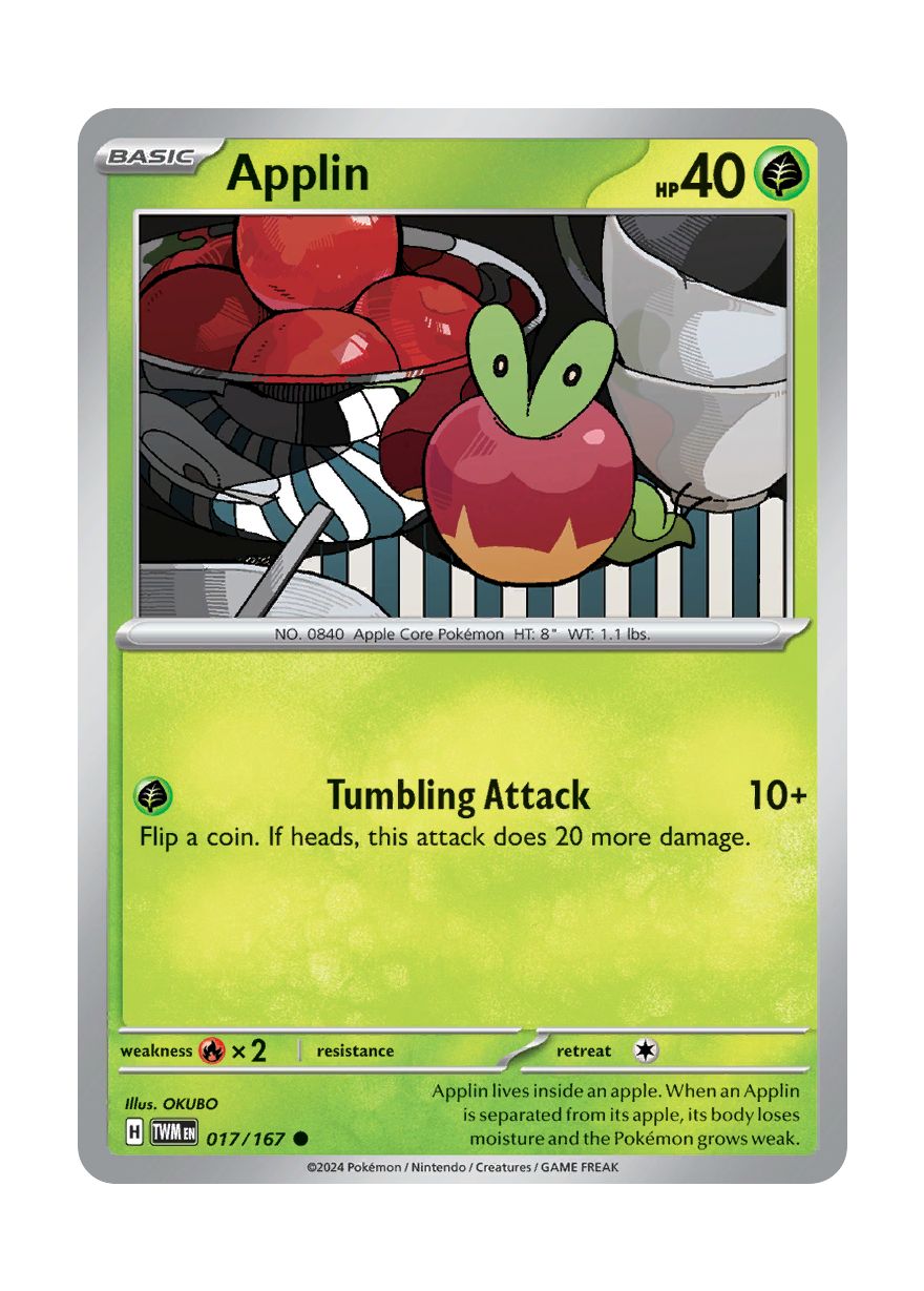 Applin - Reverse Holo (017/167) - Twilight Masquerade