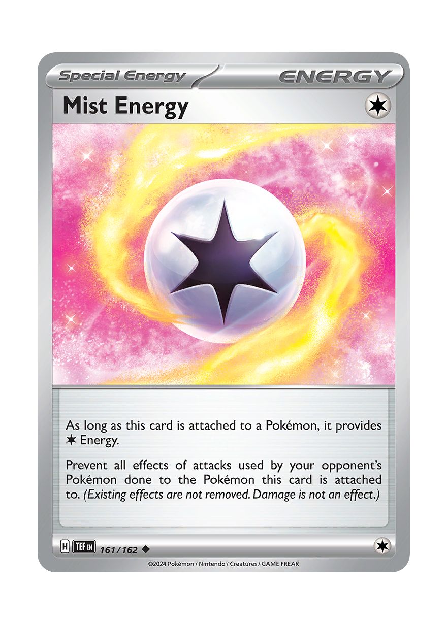 Mist Energy - Reverse Holo (161/162) - Temporal Forces