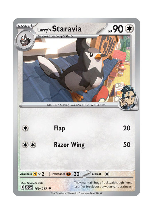 Larry's Staravia (169/217) - Ascended Heroes