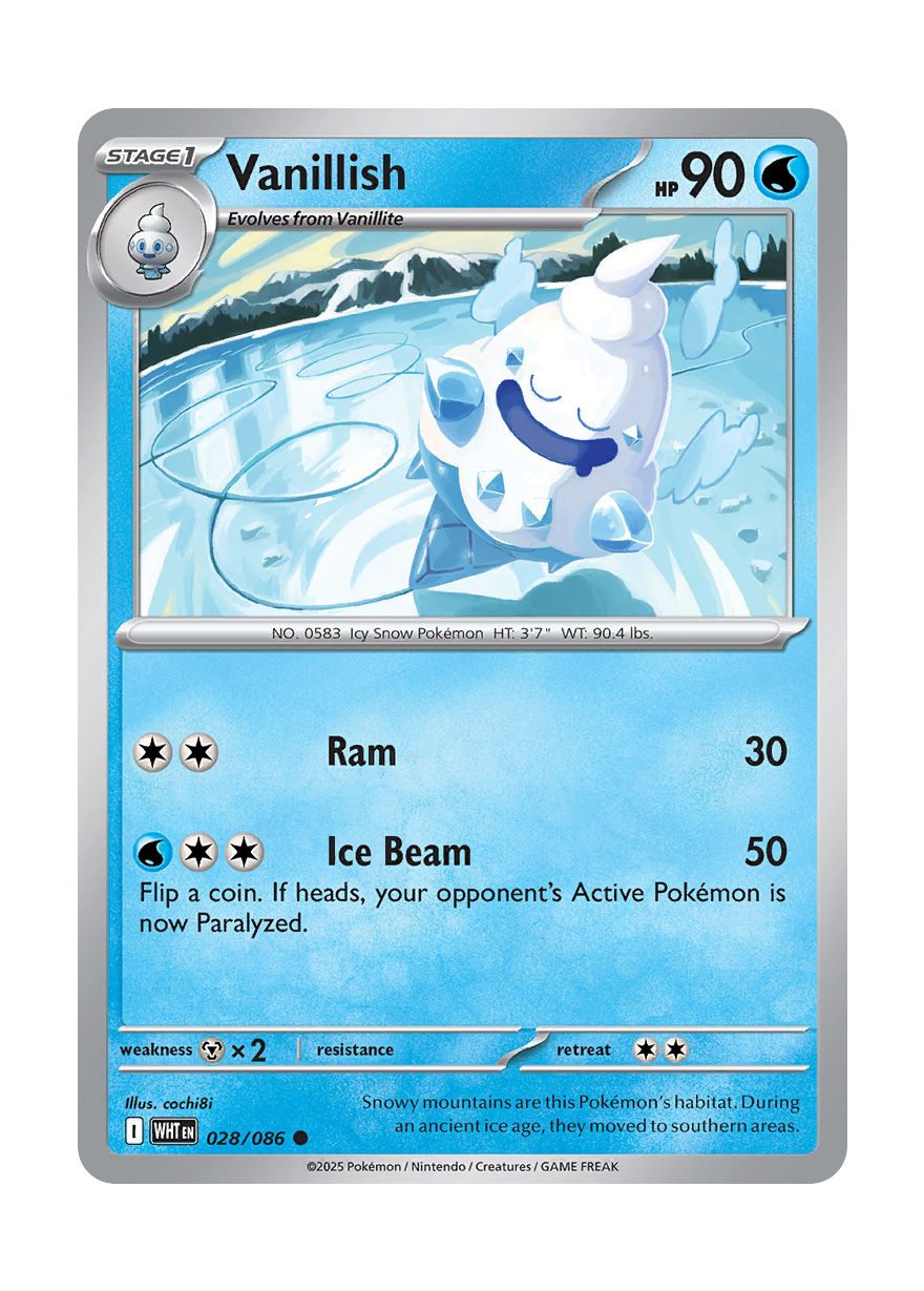 Vanillish (028/86) - White Flare